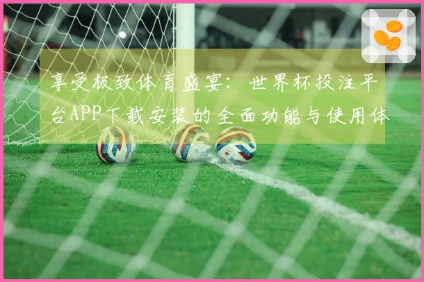 享受极致体育盛宴：世界杯投注平台APP下载安装的全面功能与使用体验介绍