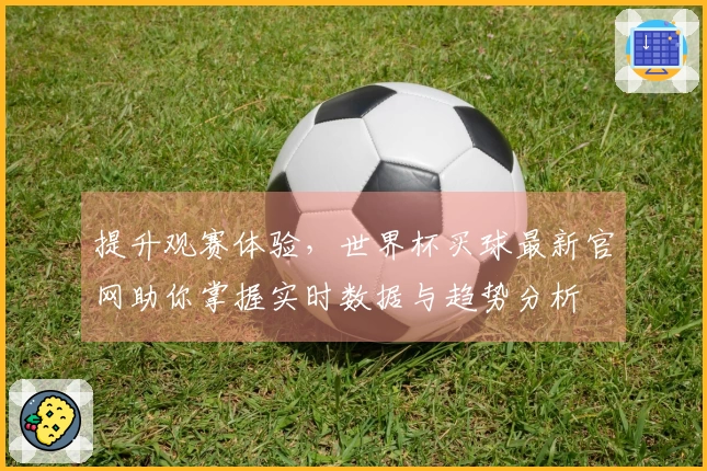 提升观赛体验，世界杯买球最新官网助你掌握实时数据与趋势分析
