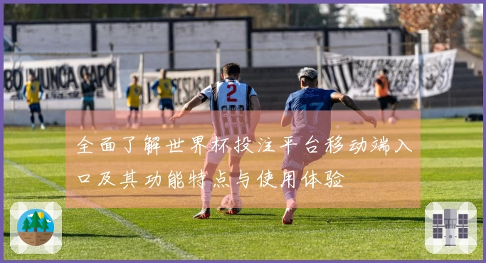 全面了解世界杯投注平台移动端入口及其功能特点与使用体验