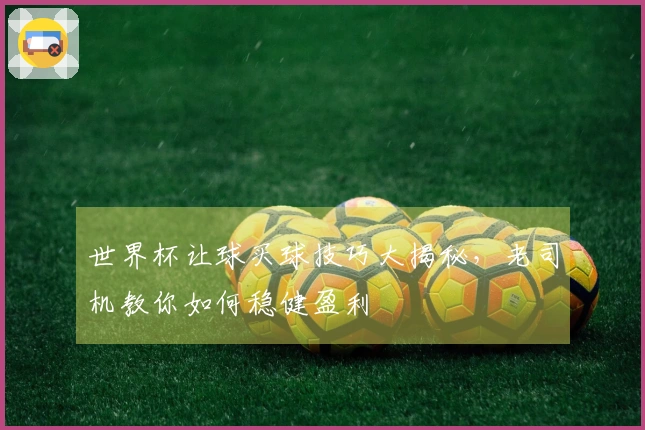 世界杯让球买球技巧大揭秘，老司机教你如何稳健盈利